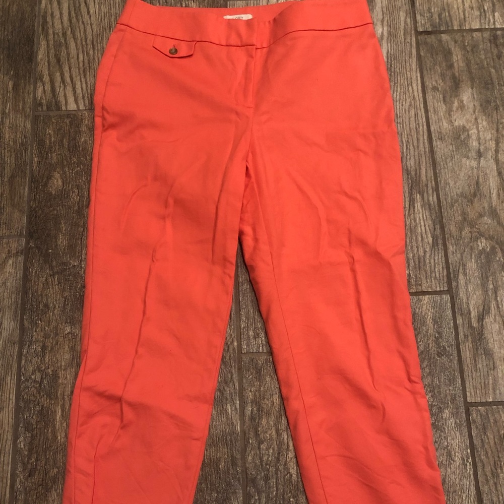 LOFT Julie Fit Cropped Pant Size 8